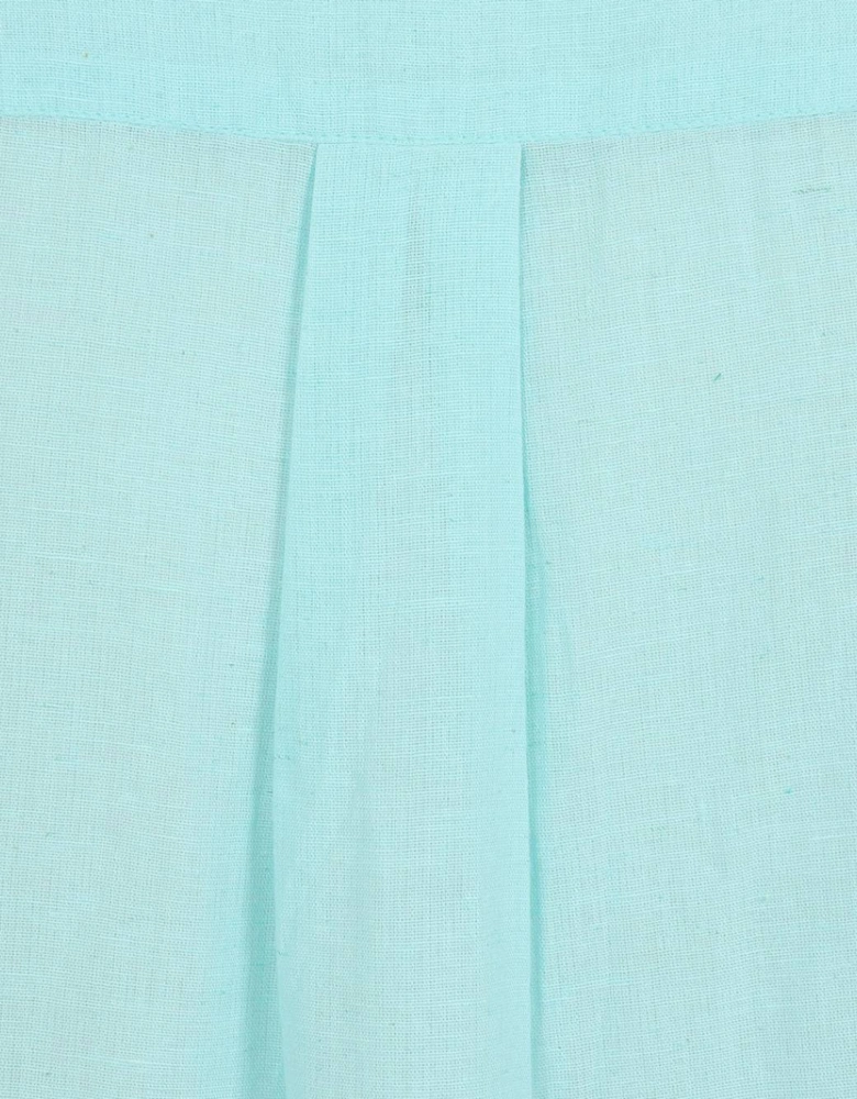 Mudd & Water Women's Drew Shirt Tangier Turquoise