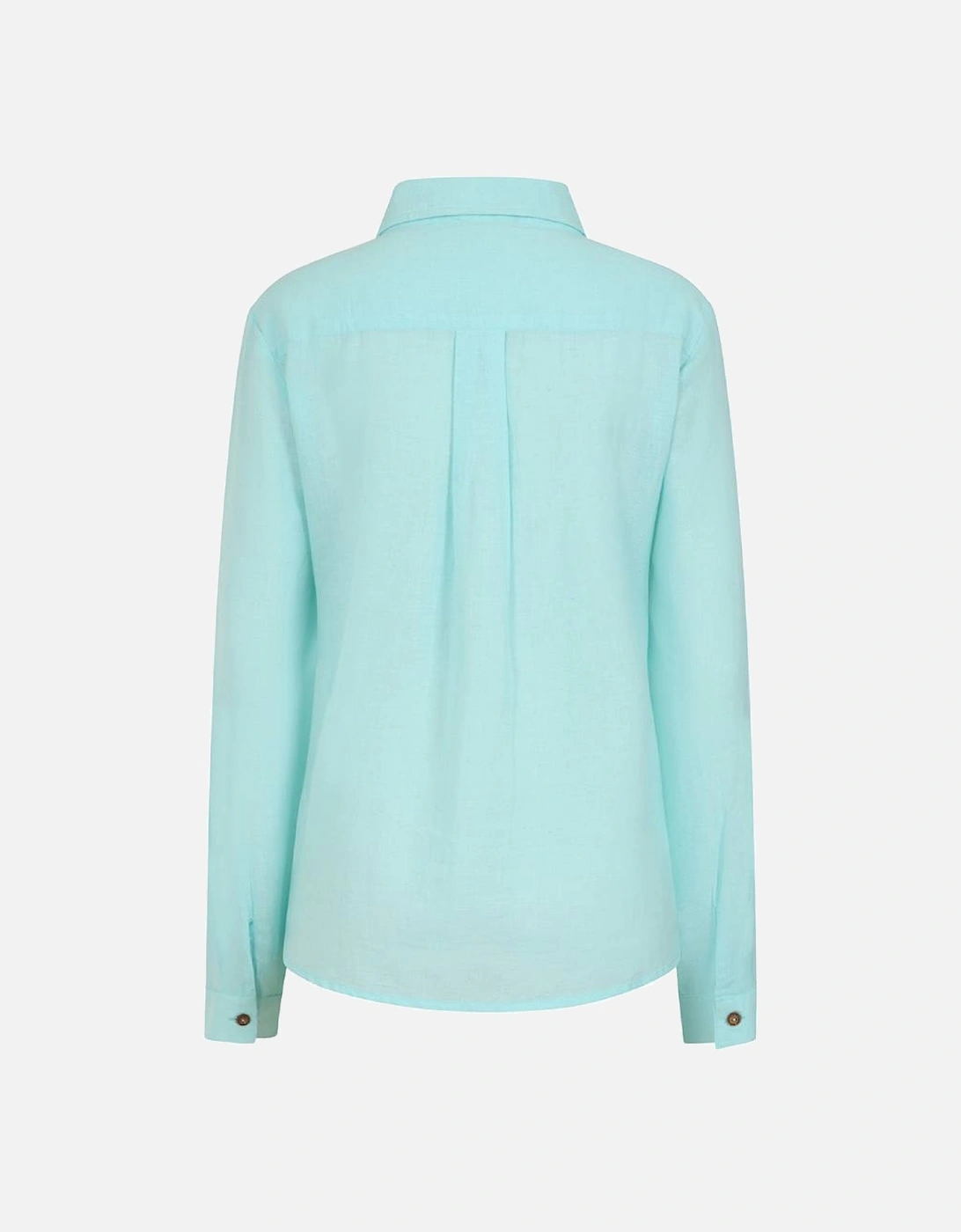 Mudd & Water Women's Drew Shirt Tangier Turquoise