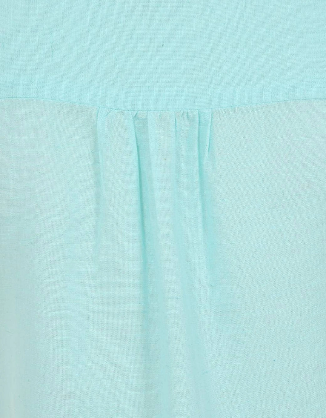 Mudd & Water Women's Sunrise Blouse Tangier Turquoise