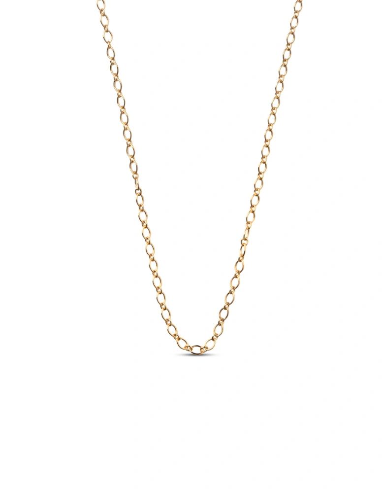Simple Charm Necklace Gold Plated