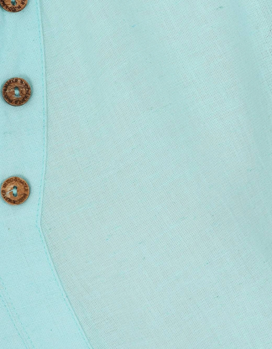 Mudd & Water Women's Summertime Smock Tangier Turquoise