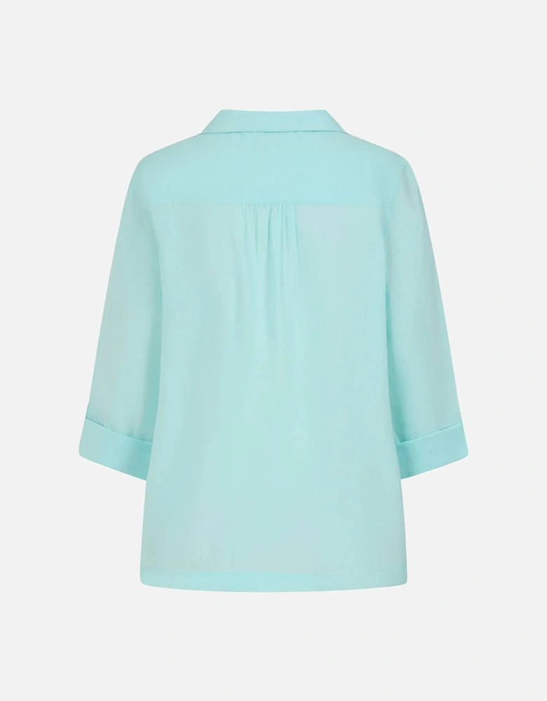 Mudd & Water Women's Summertime Smock Tangier Turquoise