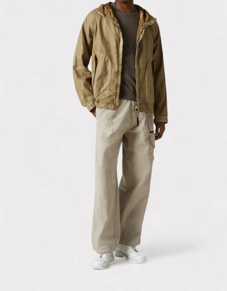 C.P Company Lens Cotton Cargo Pants Beige