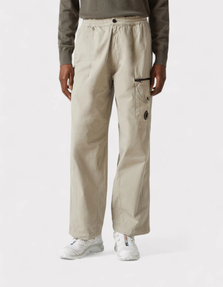 C.P Company Lens Cotton Cargo Pants Beige