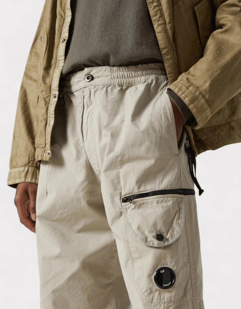 C.P Company Lens Cotton Cargo Pants Beige