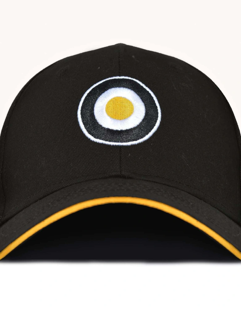 Mens Target Cap Baseball Cap - Black - OS
