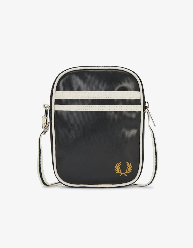 Classic Small Side Bag - Night Green/Ecru T11