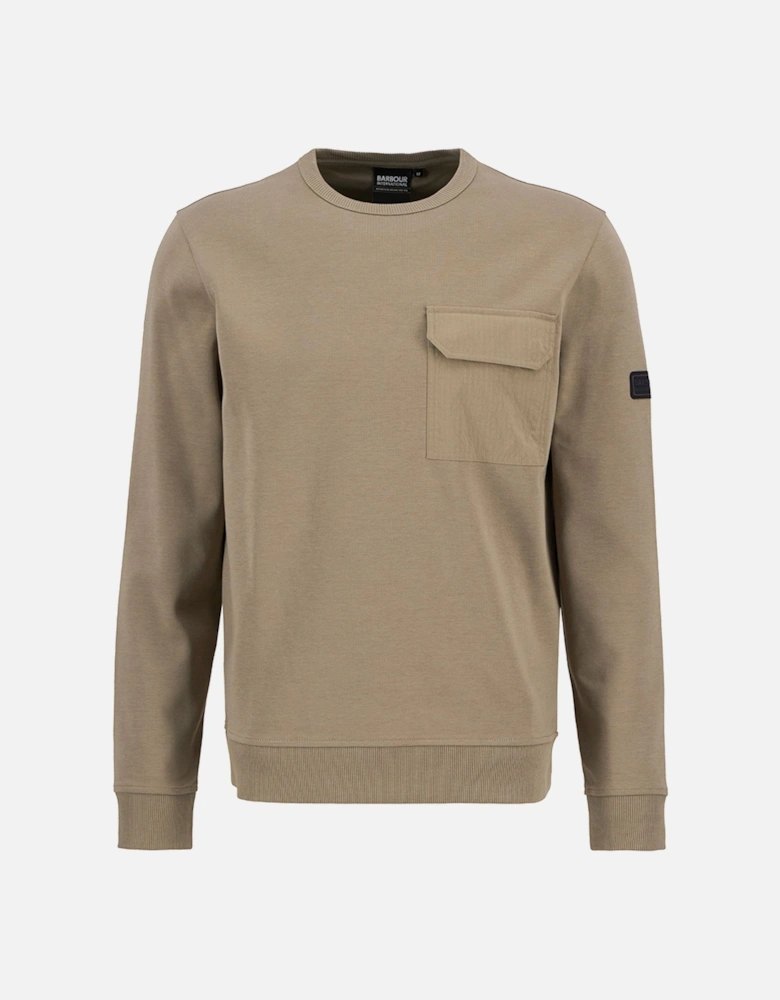 ILFORD INTERLOCK SWEATSHIRT BRINDLE