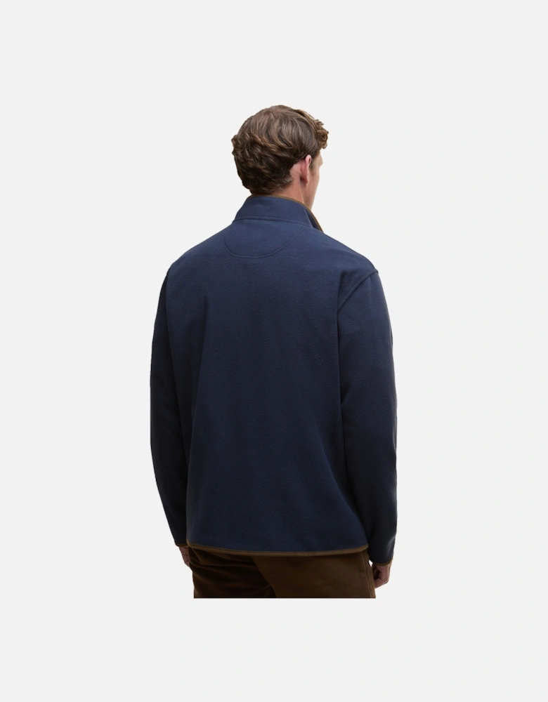 HARWOOD ZIP THROUGH FLEECE NAVY