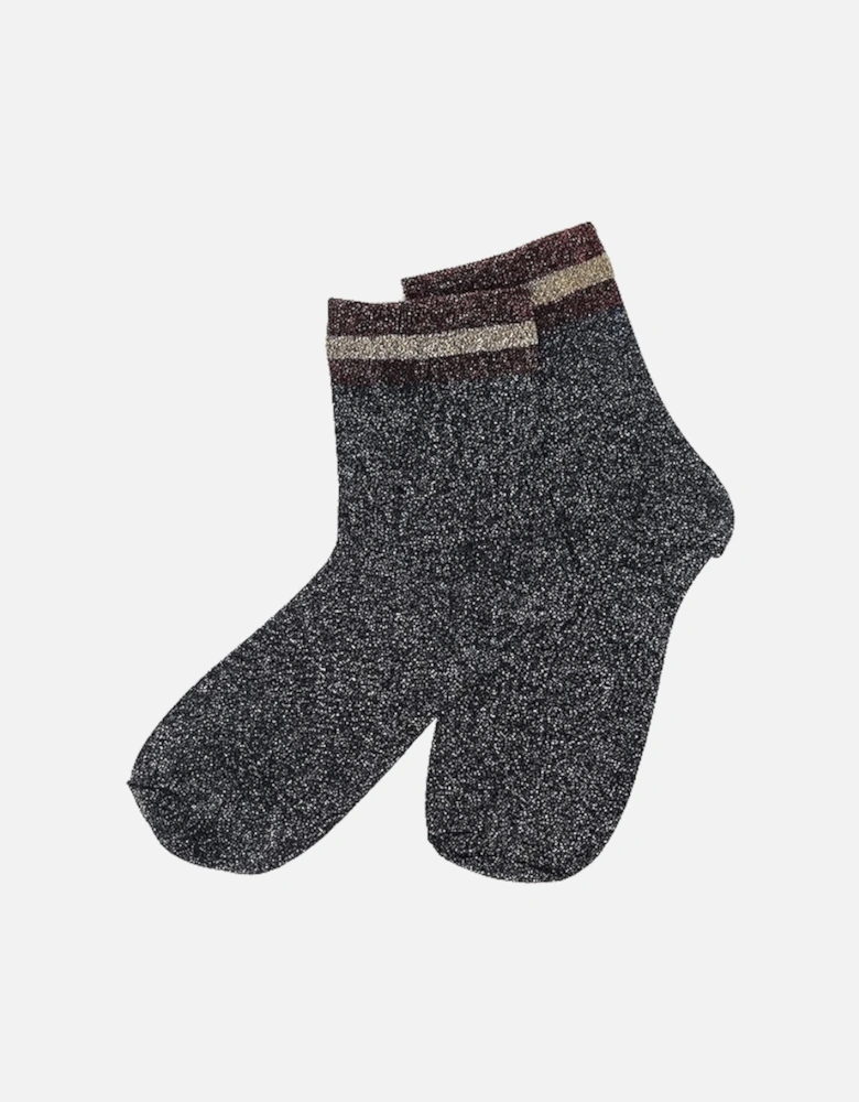 STRIPE SOCK BLACK MIX