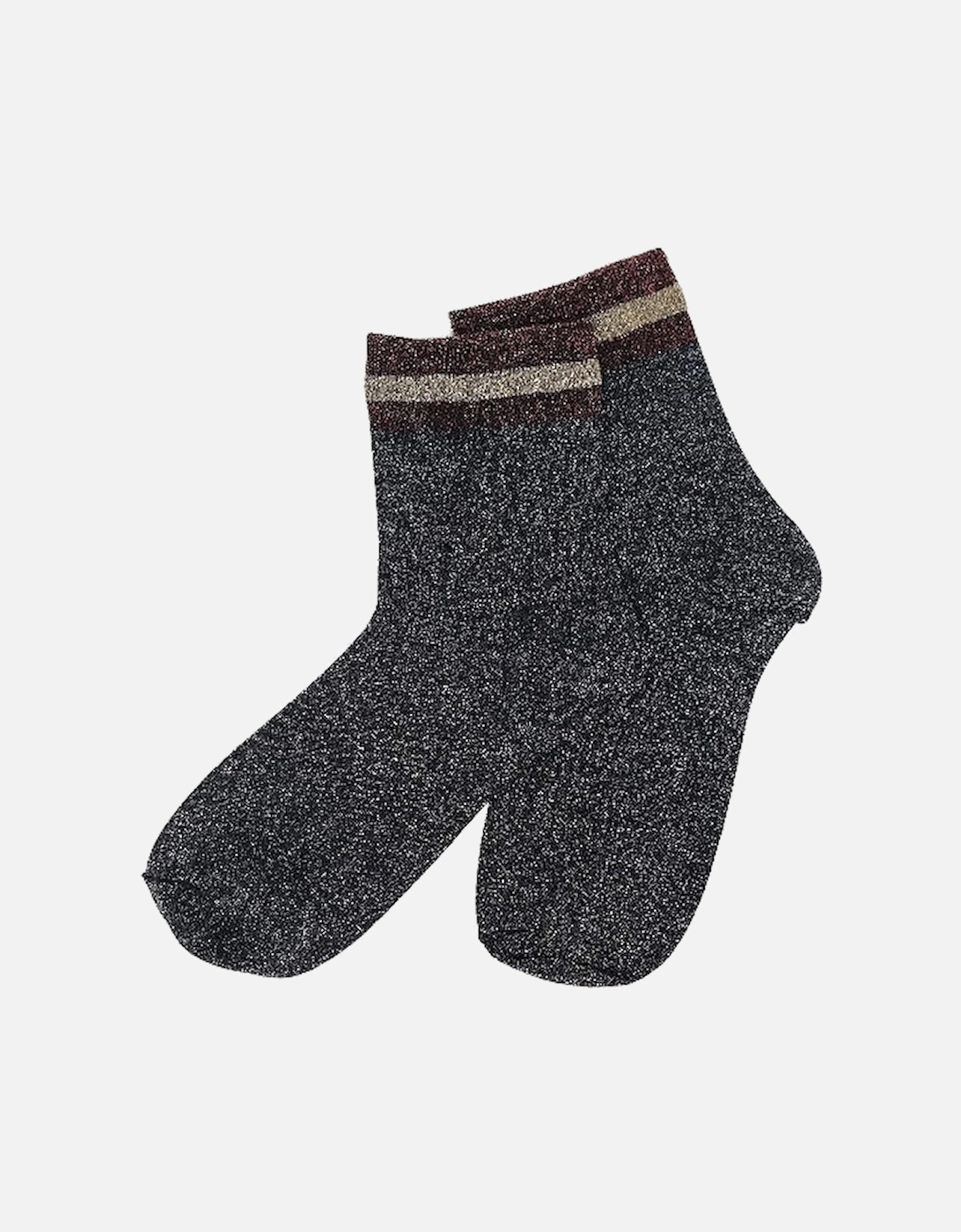 STRIPE SOCK BLACK MIX, 3 of 2