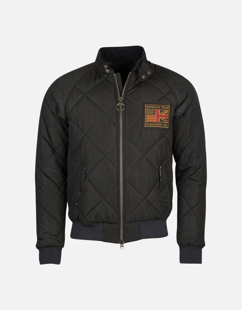 Intl Steve McQueen Quilted Merchant Jacket Black