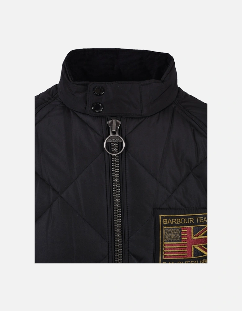 Intl Steve McQueen Quilted Merchant Jacket Black