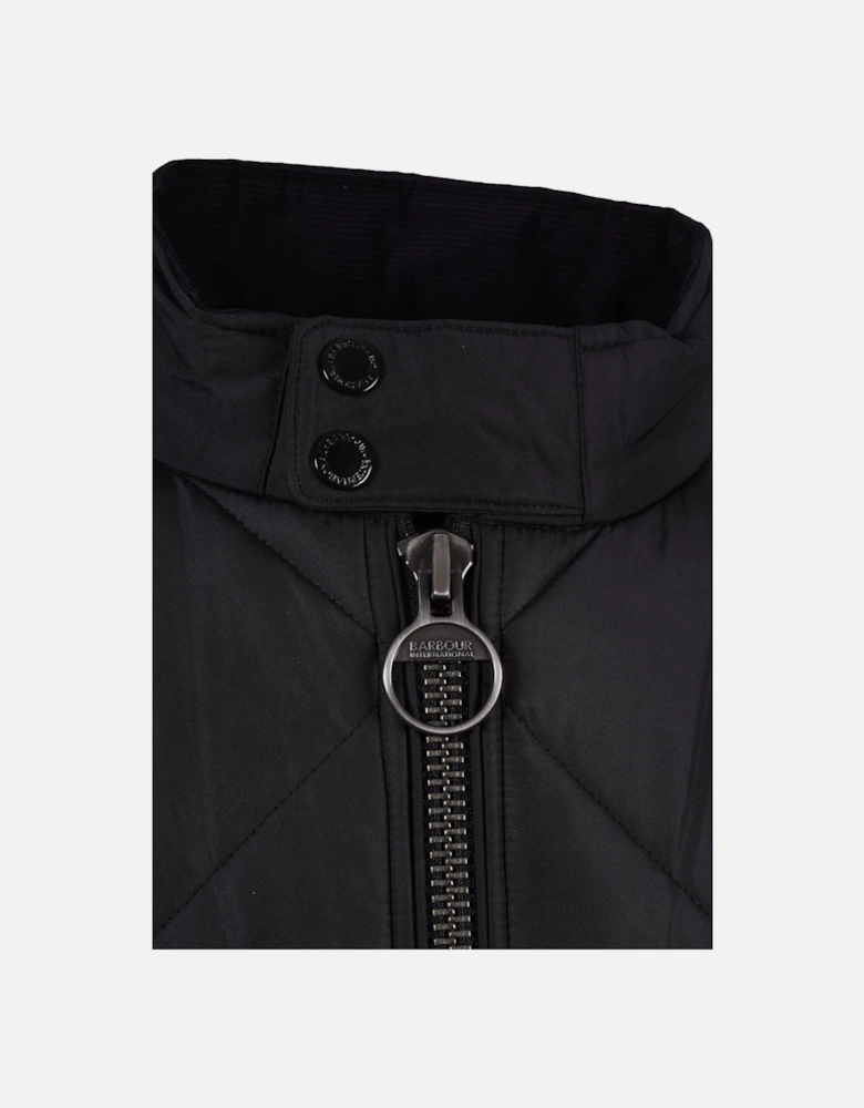 Intl Steve McQueen Quilted Merchant Jacket Black