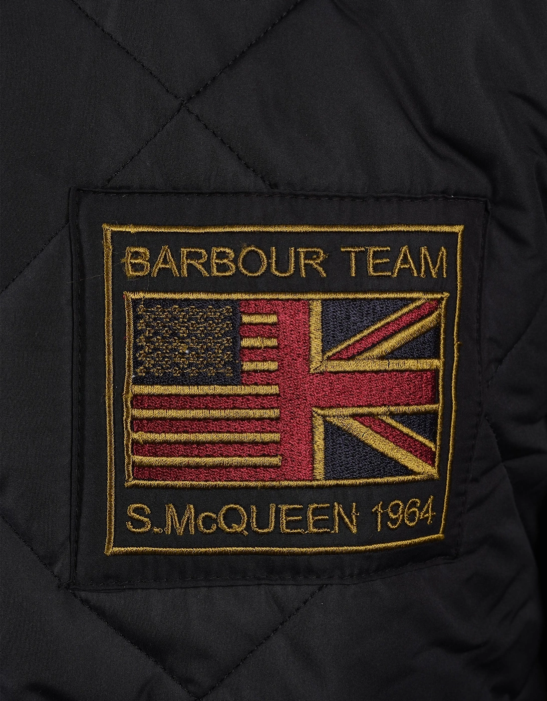 Intl Steve McQueen Quilted Merchant Jacket Black