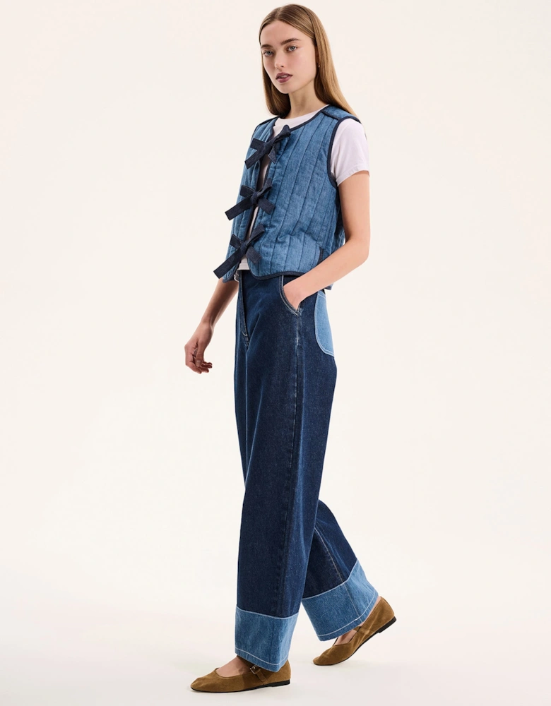 Jojo Gilet in Blue