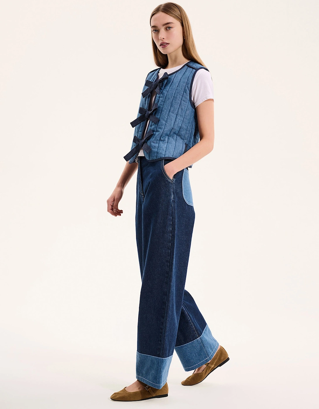 Jojo Gilet in Blue