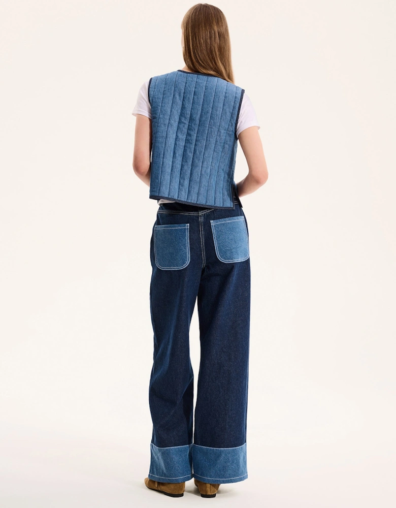 Jojo Gilet in Blue