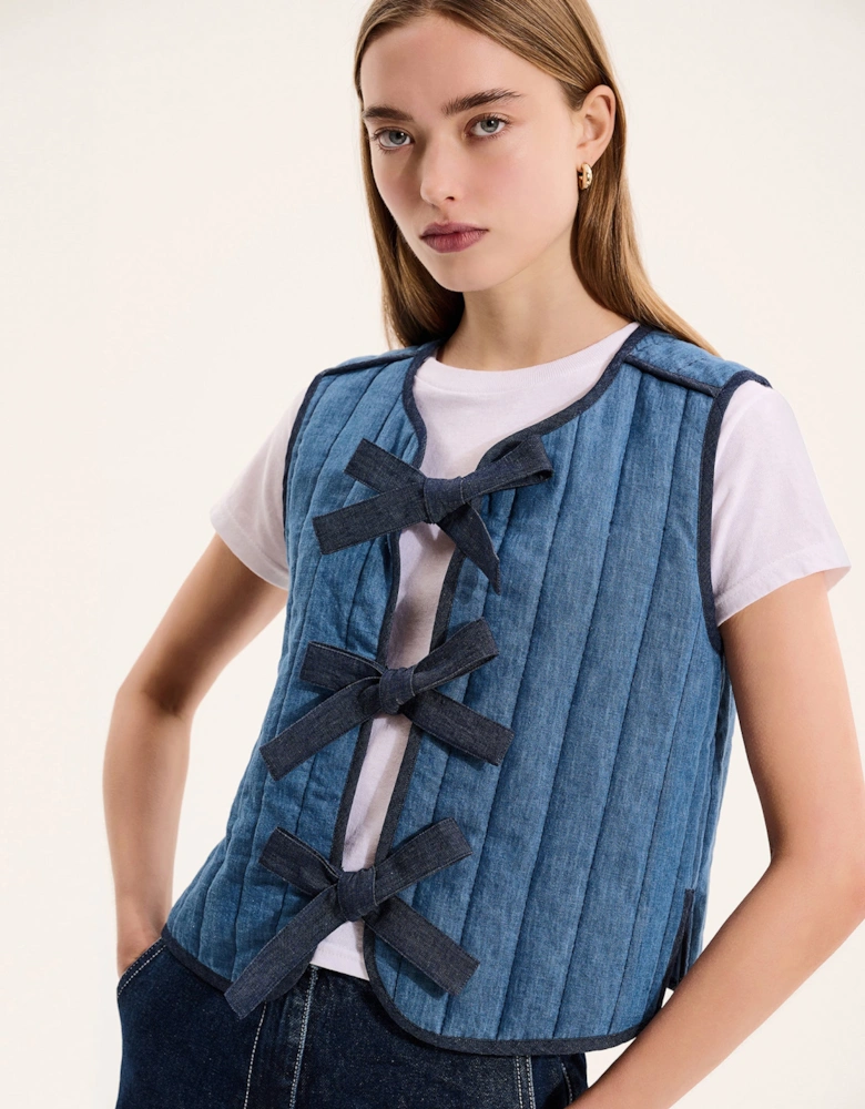 Jojo Gilet in Blue