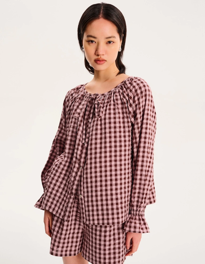 Dianne Gingham Shirt