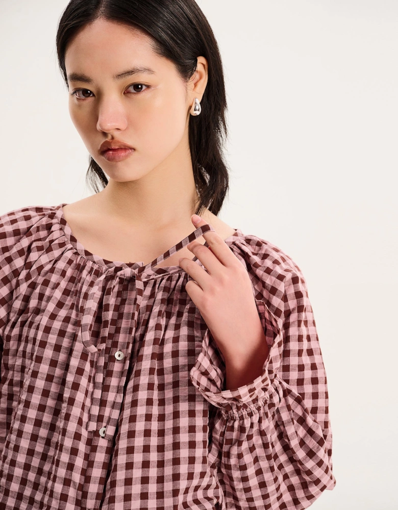 Dianne Gingham Shirt