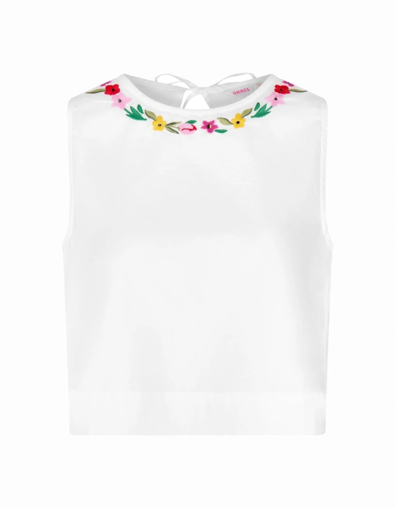 Sandy Top in White
