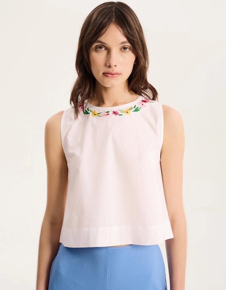 Sandy Top in White