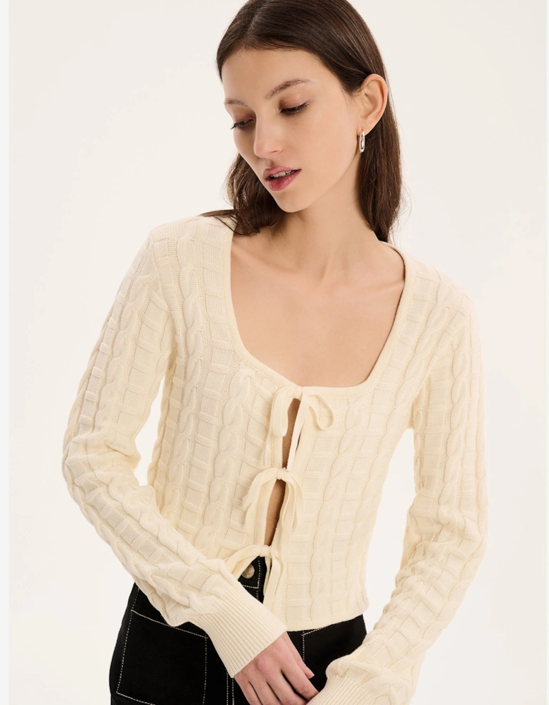 Ellison Cardigan in Cream
