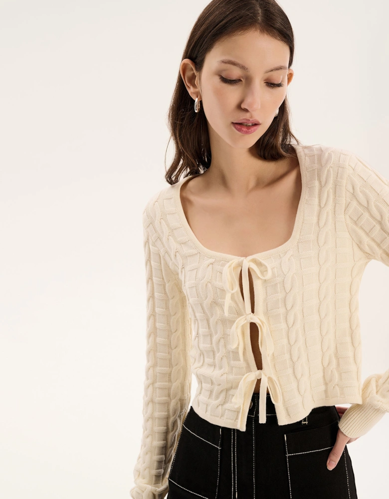 Ellison Cardigan in Cream