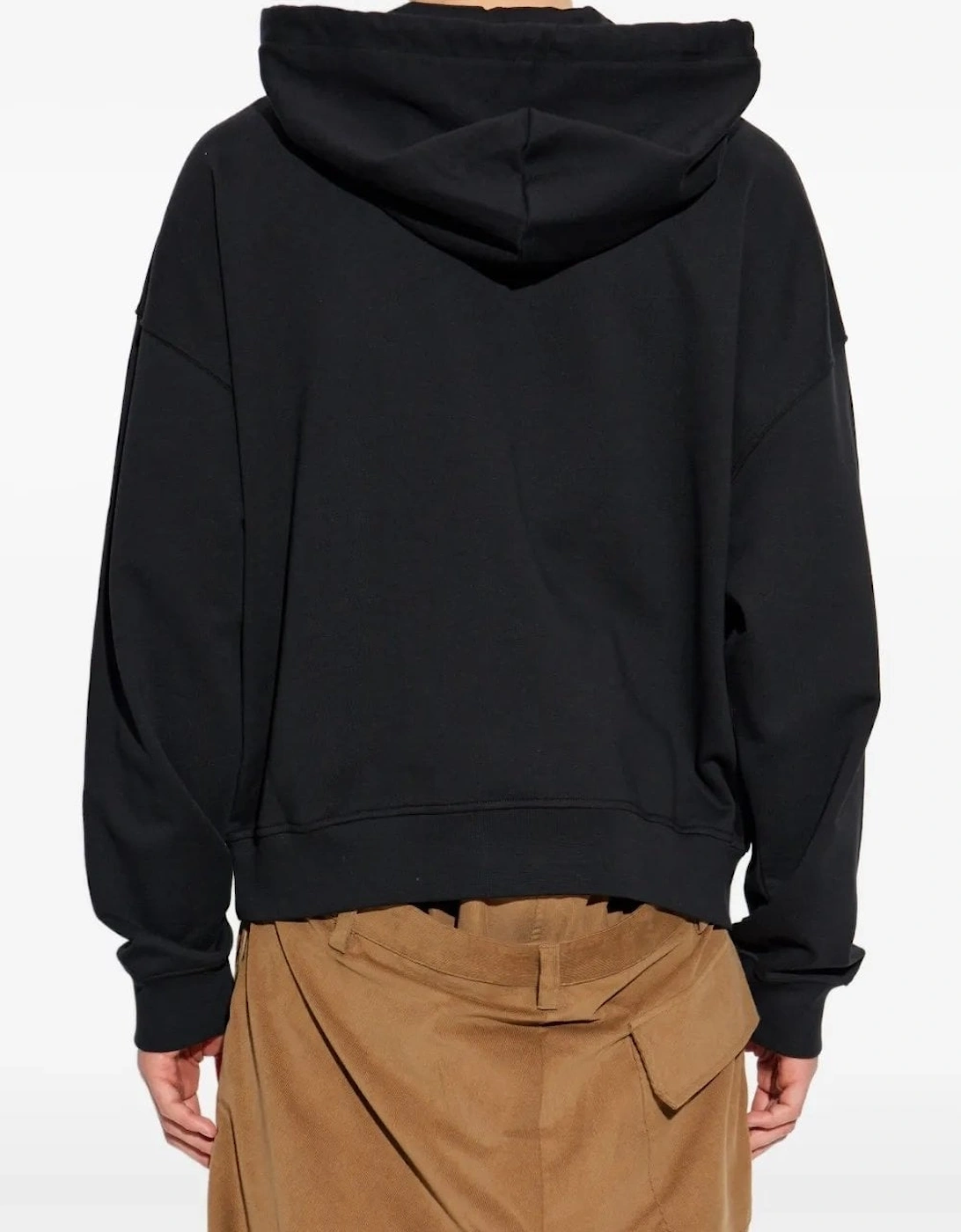 Ashton Orb Hooded Top Black