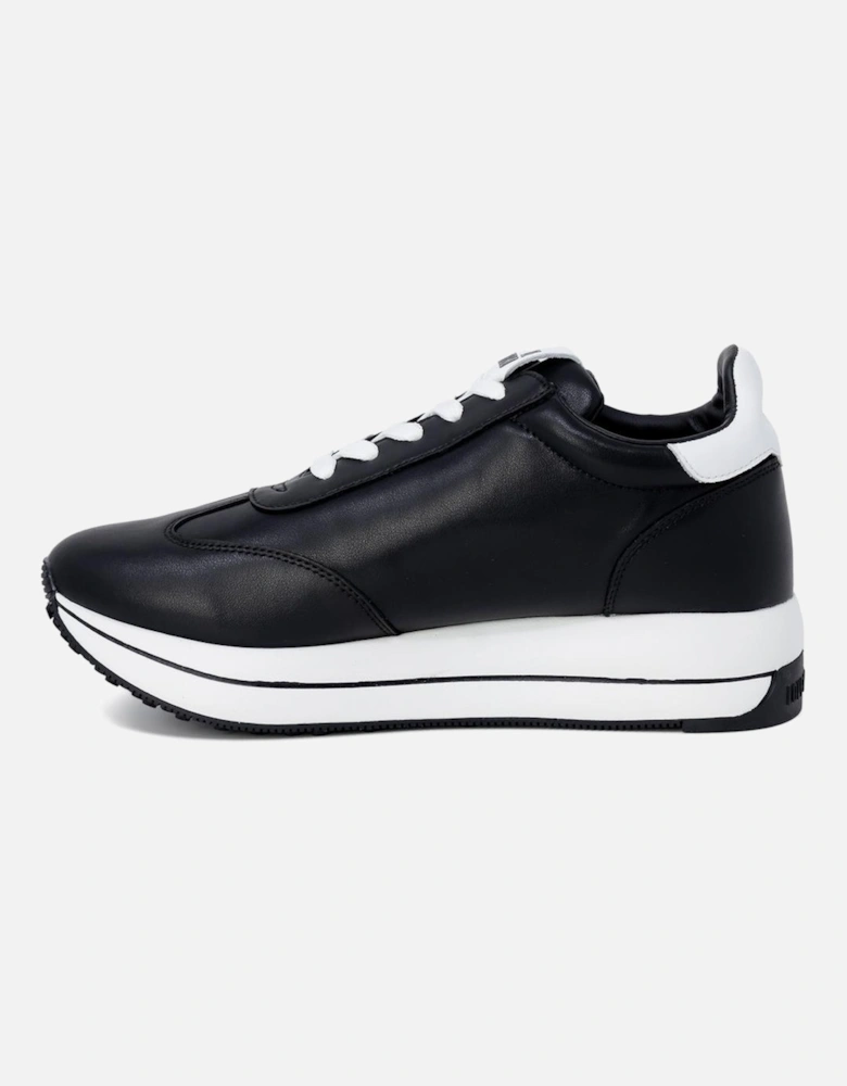 Heart Logo Sneakers Women - Black
