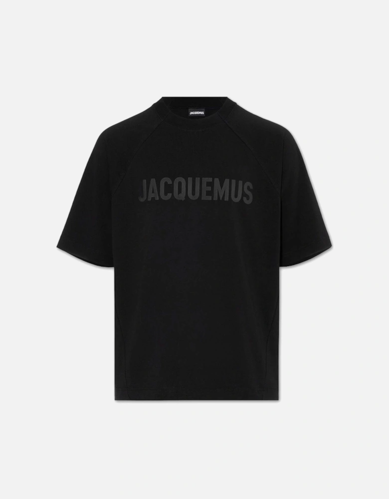 Men's Black La Casa 'Le T-Shirt Typo' T-Shirt