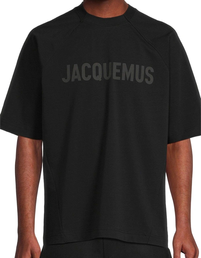 Men's Black La Casa 'Le T-Shirt Typo' T-Shirt