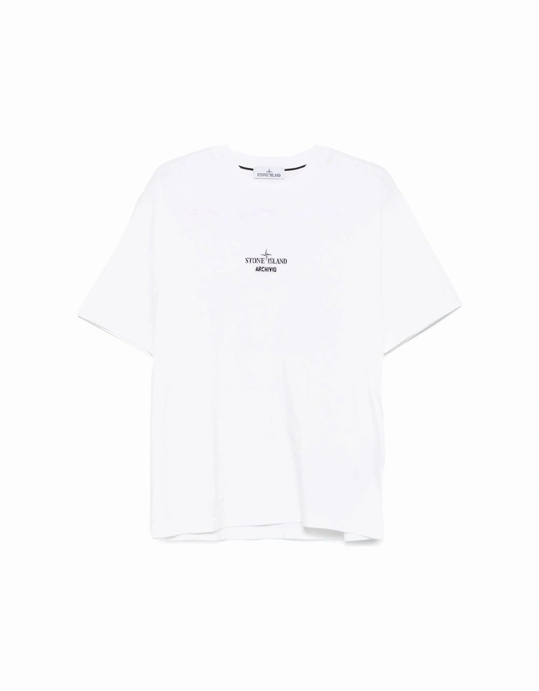S0091 Branded Cotton T-shirt White, 7 of 6