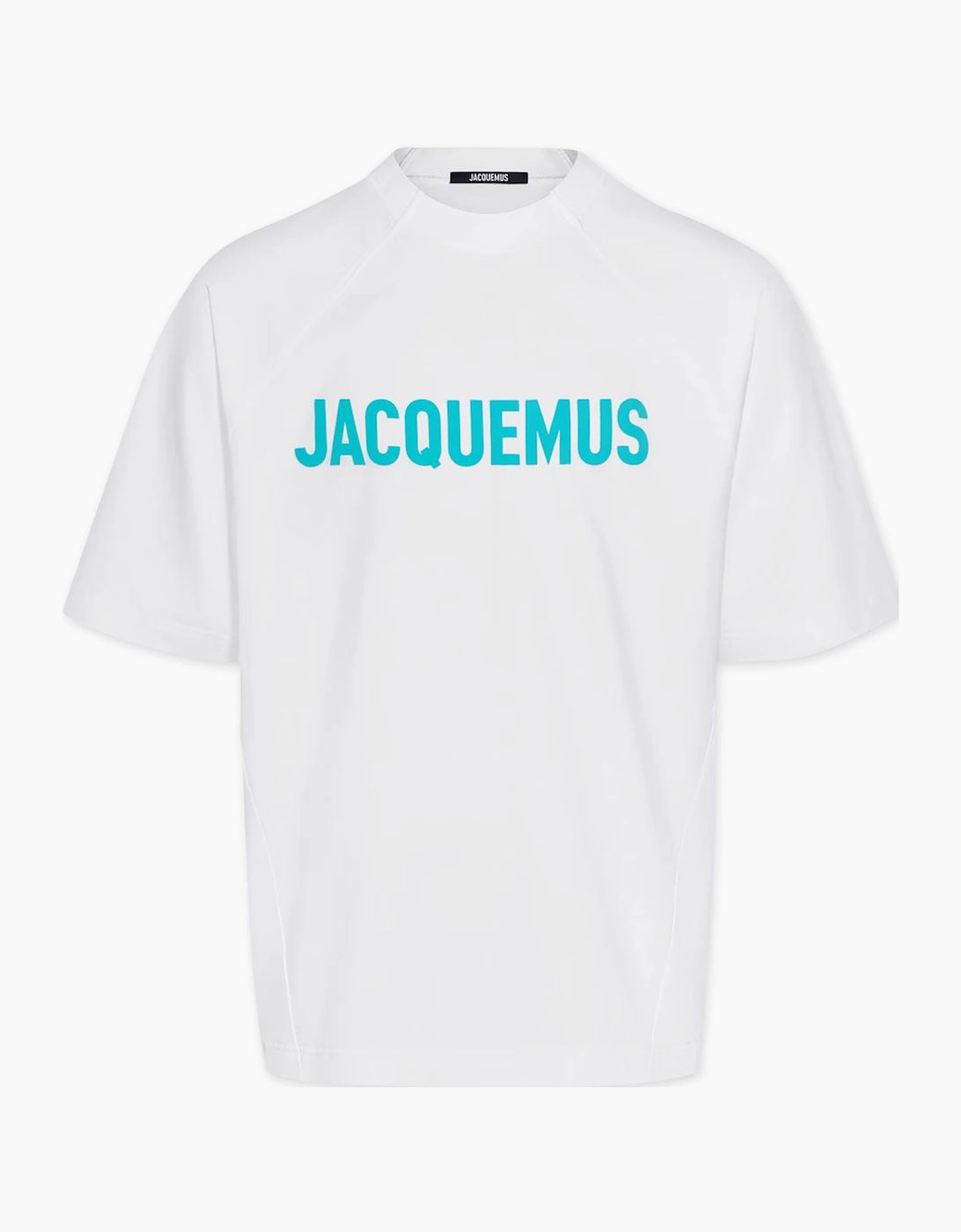 Jacquemus Men's White 'Le T-Shirt Typo' T-Shirt  40 L