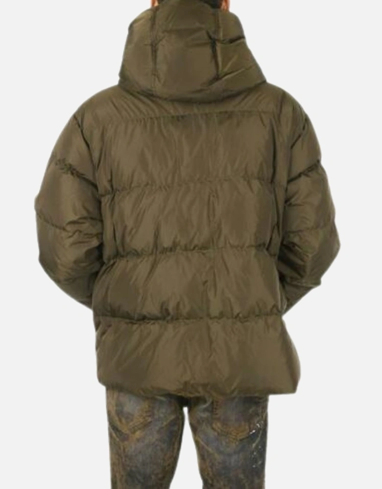 Military Green Down Jacket