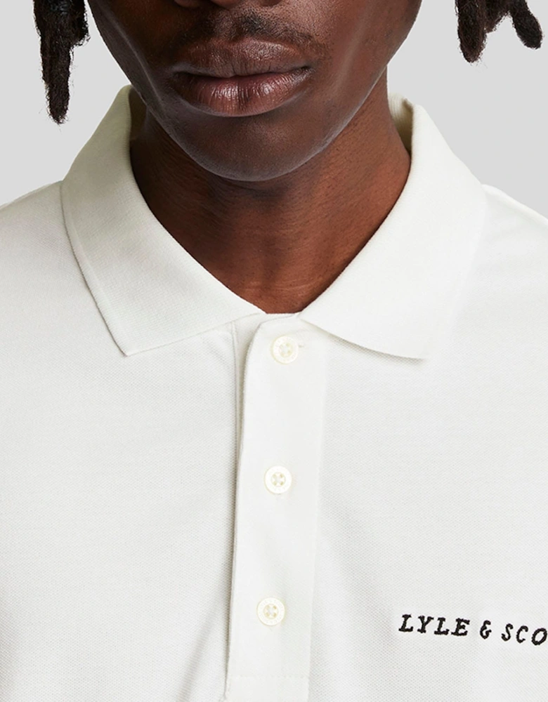 Embroidered Polo Shirt