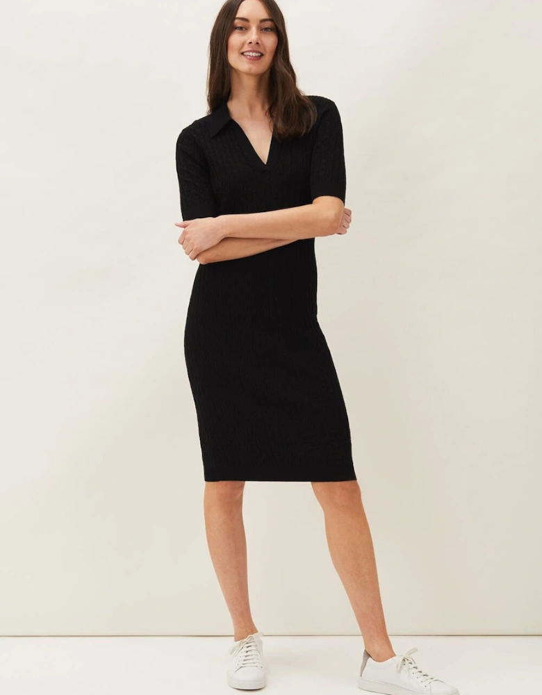 Analise Ribbed Knit Dress