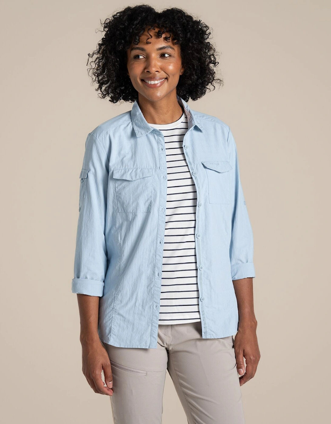 Womens NosiLife Adventure 3 Long Sleeve Shirt, 2 of 1