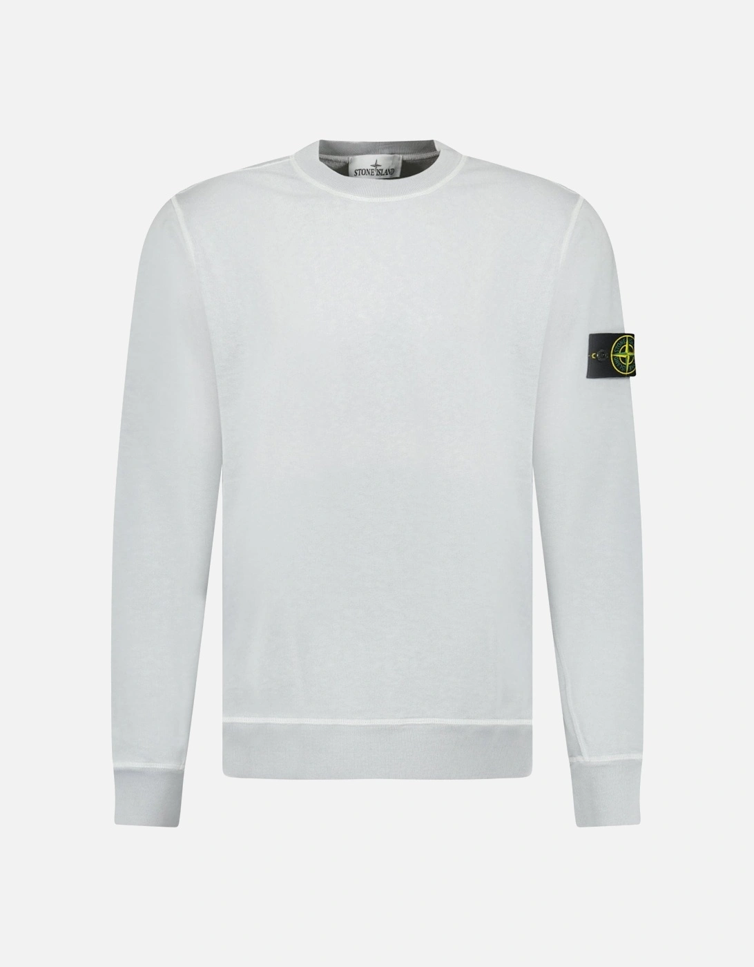 Old Effect Crewneck Sweatshirt Pearl Grey, 5 of 4