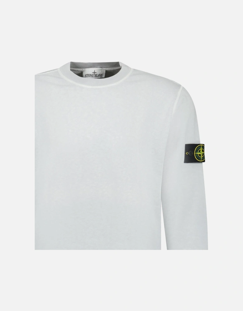 Old Effect Crewneck Sweatshirt Pearl Grey