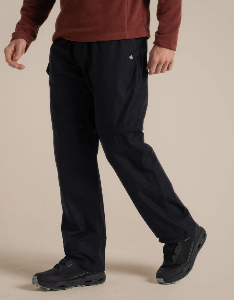 Mens Kiwi Convertible Zip Off Walking Trousers