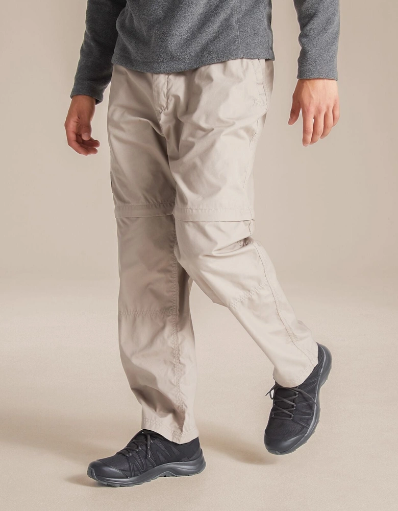 Mens Kiwi Convertible Zip Off Walking Trousers