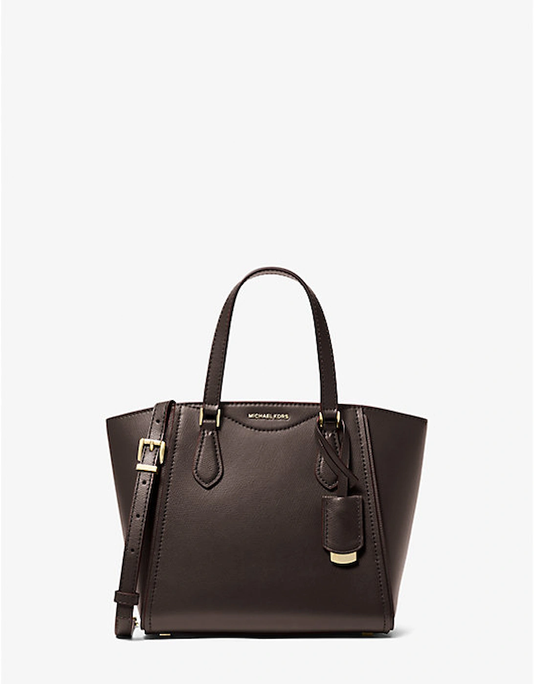 Taryn Small Leather Convertible Crossbody Bag, 2 of 1