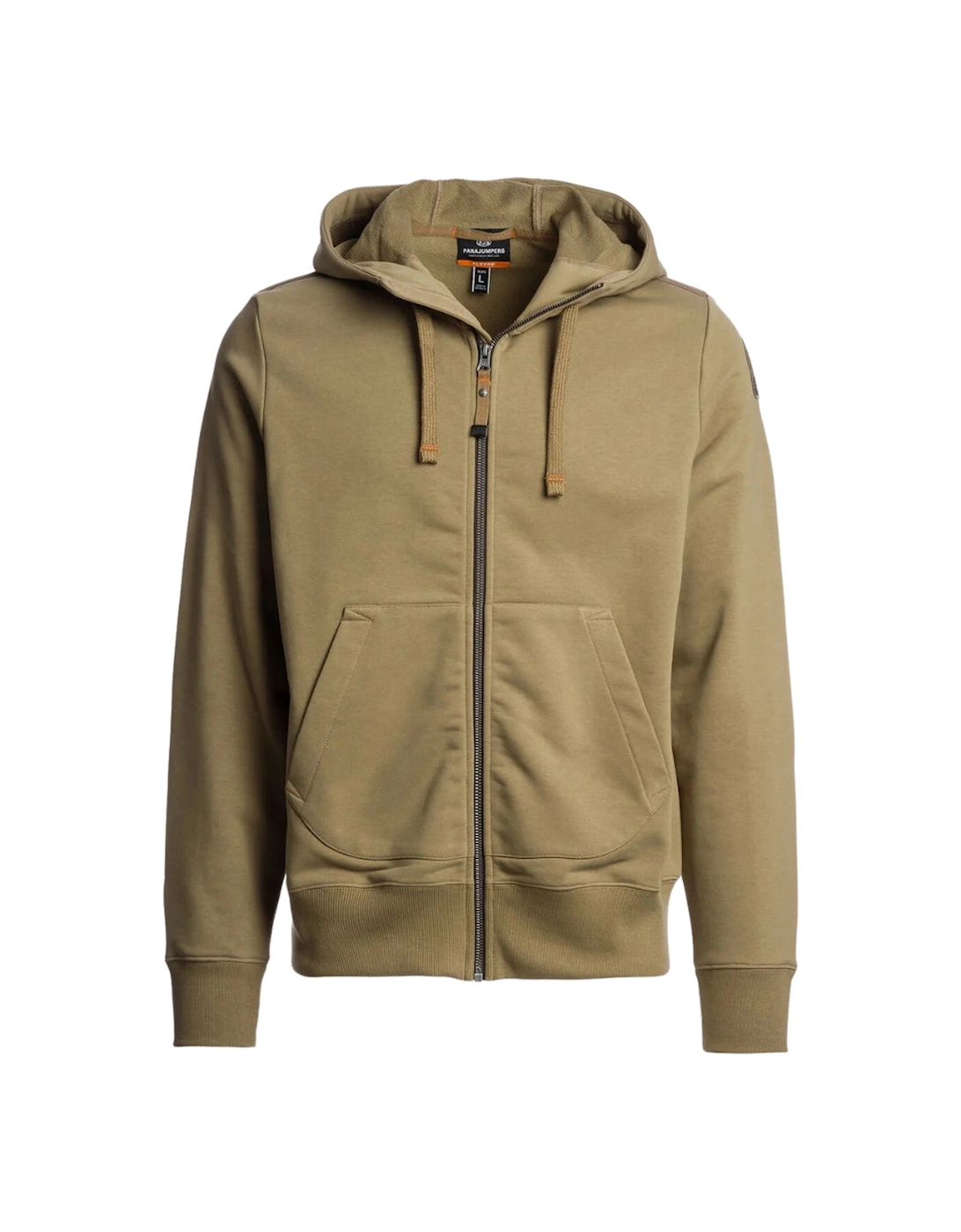 Charlie Easy Earth Green Zip-Up Hoodie