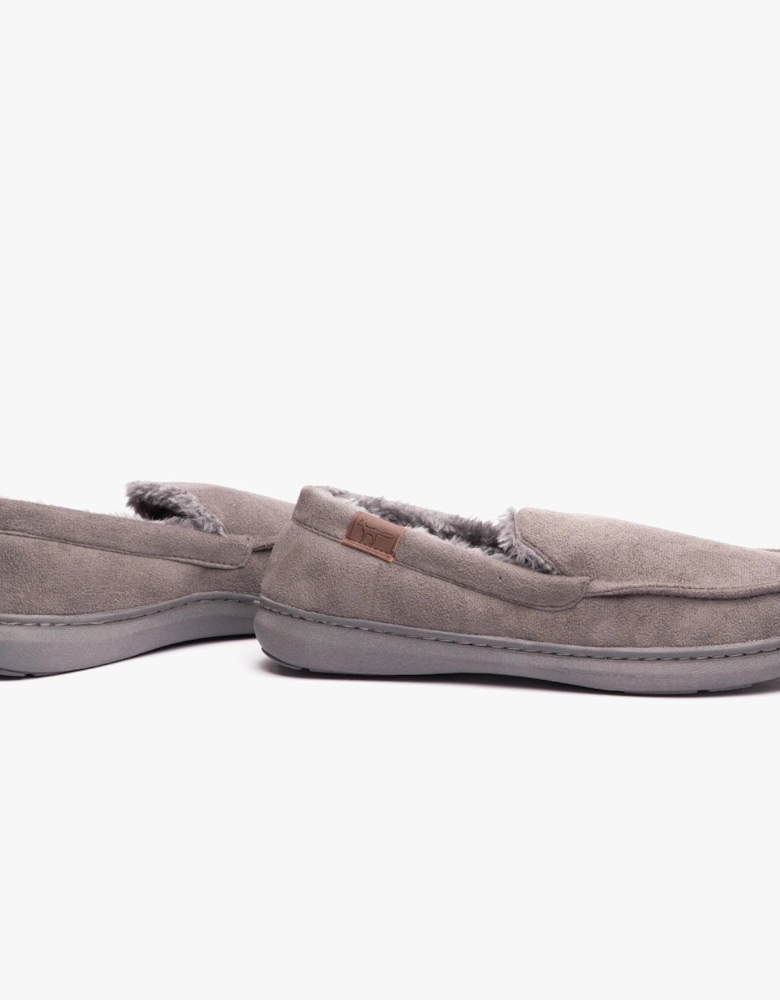Jo & Joe DRYSDALE Mens Slippers Grey