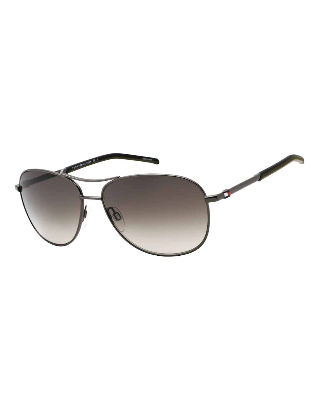 Brown SF Lens Dark Silver Sunglasses