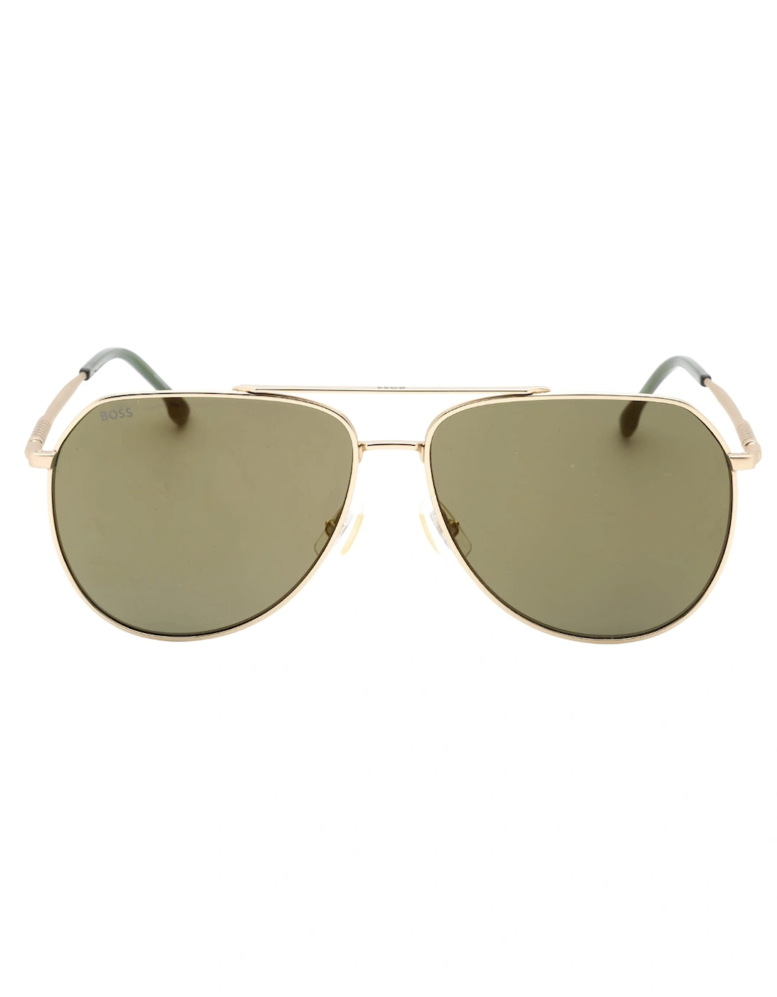 Gold Antireflex Lens Gold Sunglasses