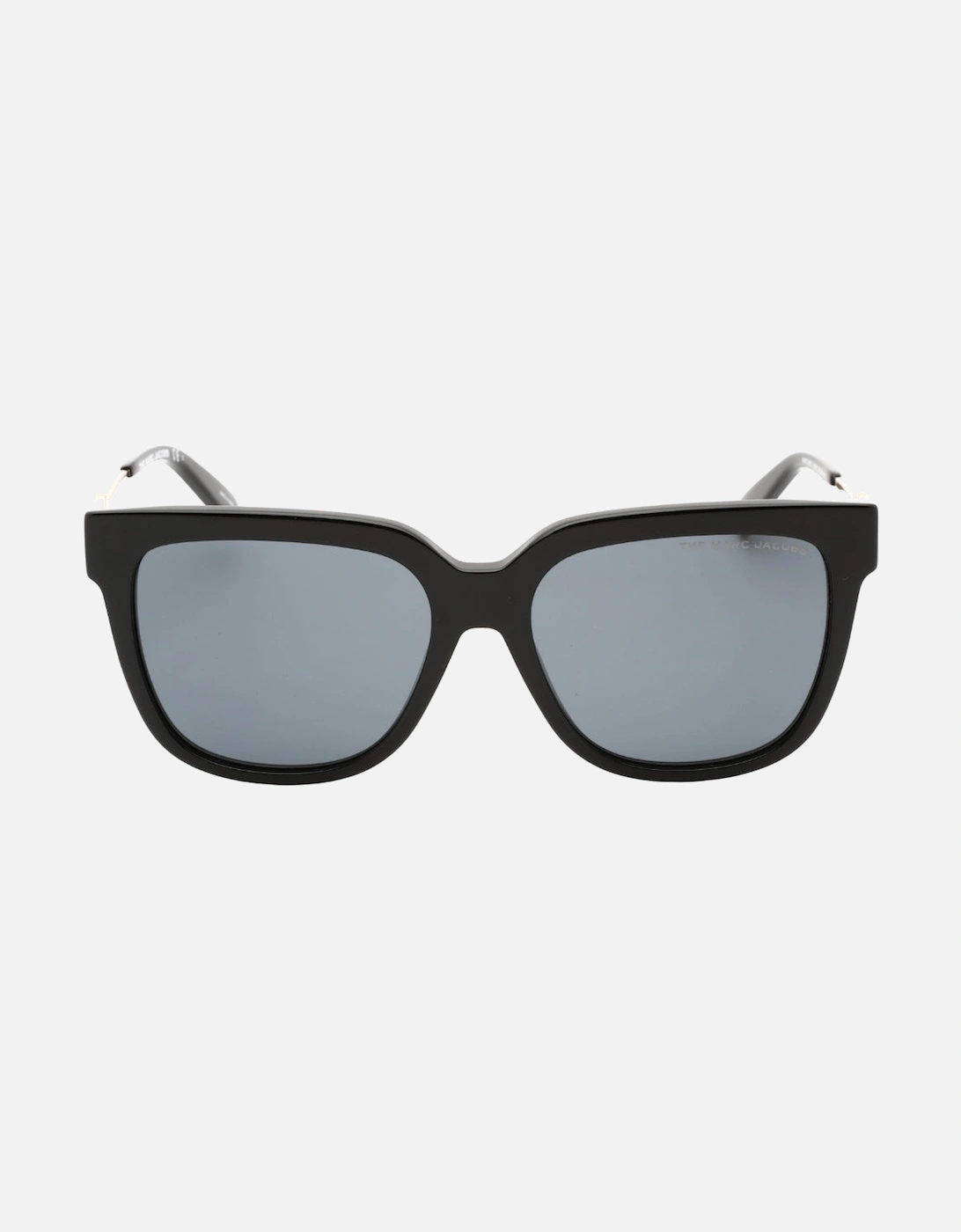 Black Framed Gold Armed Sunglasses