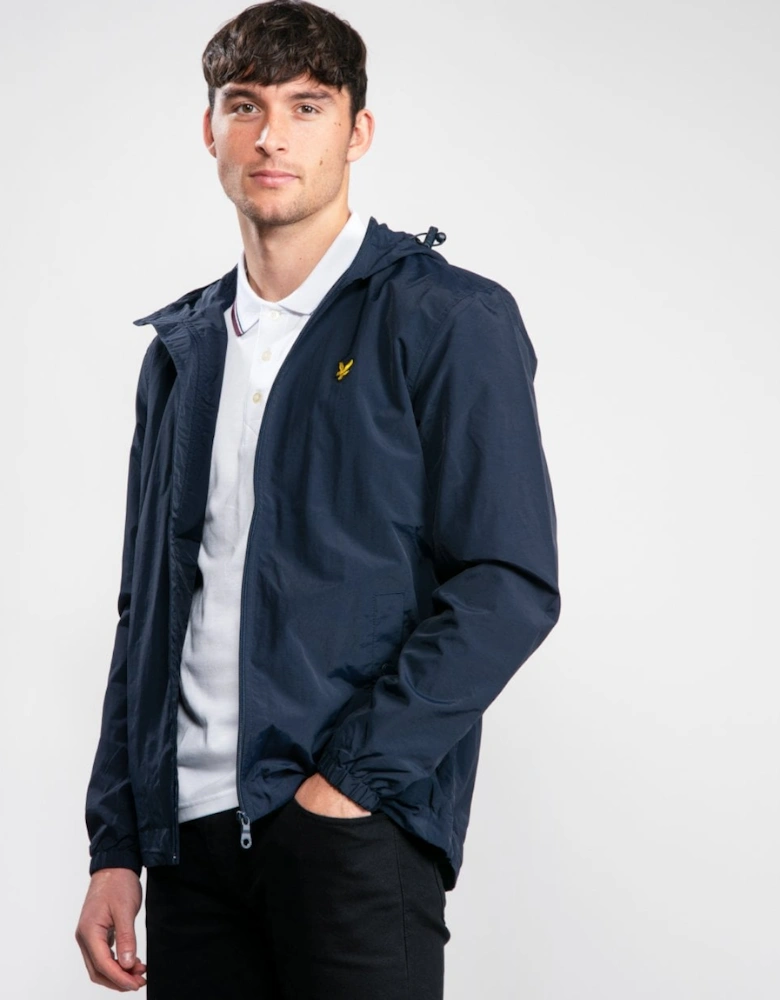 Lyle & Scott Mens Zip Through Hooded Jacket